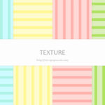 ストライプ-ライトブルー/イエロー/ピンク/グリーン