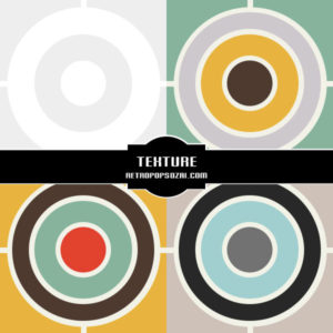 丸模様の背景 300